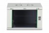 Digitus Szafa sieciowa wisząca Dynamic 19 7U rack 385x600x450mm, drzwi szyba, szara, niezłożona, 60kg